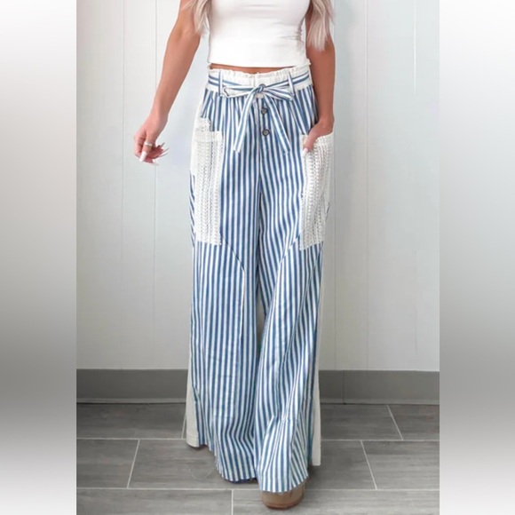 POL Sailor Darling contrasting Pants NWOT - Picture 6 of 7